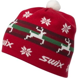 Swix Gunde Holiday Beanie - Swix Red M/L