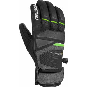 Reusch Storm R-TEX® XT - black/black melange/neon green 10