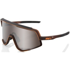 100% Glendale - Matte Translucent Brown Fade / HiPER Silver Mirror Lens uni