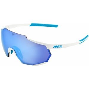 100% Racetrap SE Movistar Team - White / HiPER Blue Multilayer Mirror Lens uni