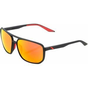 100% Konnor - Soft Tact Black / HiPER Red Multilayer Mirror Lens uni