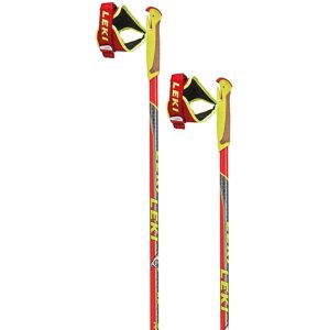 Leki HRC Junior - fluorescent red/neonyellow/darkanthracite 115