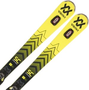 Volkl Racetiger SC Yellow + VMotion 12 GW Black/Yellow 160