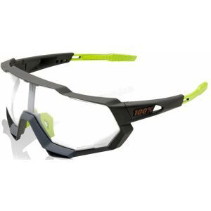 100% Speedtrap - Soft Tact Cool Grey - Photochromic Lens uni