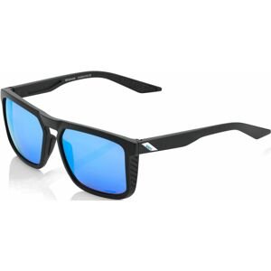 100% Renshaw - Matte Black - HiPER Blue Multilayer Mirror Lens uni