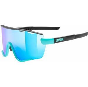 Uvex Sportstyle 236 Set - aqua black mat/mirror blue + clear uni