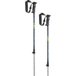 Leki Vario XS - downriver blue metallic/neonyellow/cyan 80-110