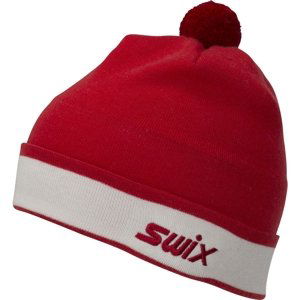 Swix Tradition fold up beanie - Swix Red M/L