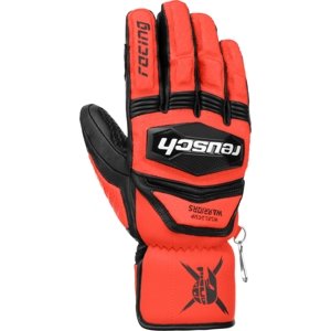 Reusch Worldcup Warrior SC - black / fluo red 8,5