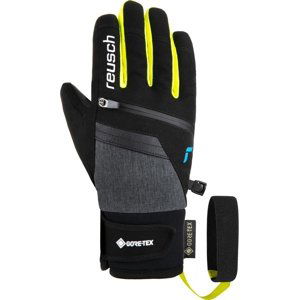 Reusch Travis GORE-TEX Junior - black/black melange/safety yellow 4,5