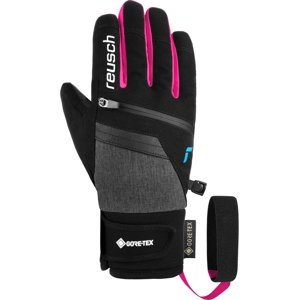 Reusch Travis GORE-TEX Junior - black/black melange/pink glo 4,5