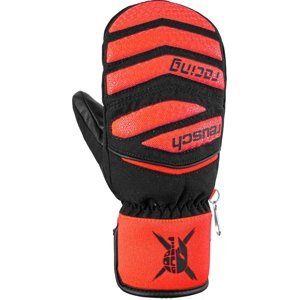 Reusch Worldcup Warrior Prime R-TEX® XT Junior Mitten - black/fluo red 5