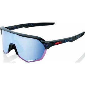 100% 1S2 - Black Holographic/Hiper Blue Multilayer Mirror Lens uni