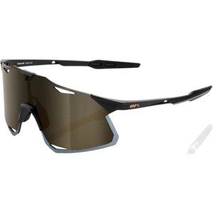 100% Hypercraft - Matte Black - Soft Gold Mirror Lens uni