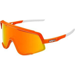 100% Glendale - Soft Tact Neon Orange - Hiper Red Multilayer Mirror Lens uni