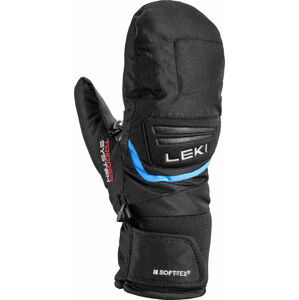 Leki Griffin 3D Junior Mitt - black/cyan 7.0