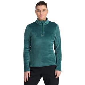 Spyder W Shimmer Bug 1/2 Zip - cypress green S