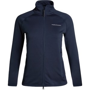 Peak Performance W Chill Light Zip Jacket - blue shadow S