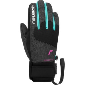 Reusch Reusch Simon R-TEX® XT Junior - black melange/bachelor button/knockout pink 4,5