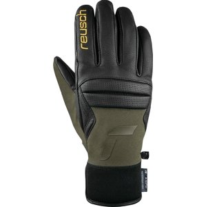 Reusch Mikaela Shiffrin R-TEX® XT  - black/burnt olive 7,5