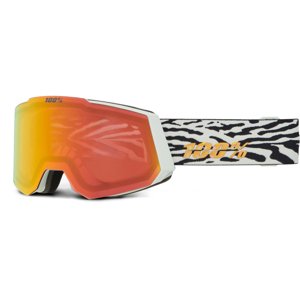 100% Snowcraft - Kano / HIPER Dark Smoke w/Orange ML Mirror + HIPER Pink w/ Turquoise ML Mirror uni