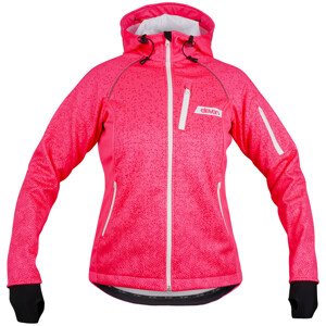 Dámská softshell bunda Eleven Screen Pink M