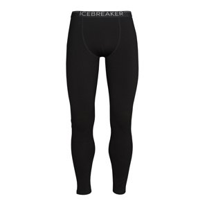 pánské merino spodky ICEBREAKER Mens Merino Leggings, Black velikost: L