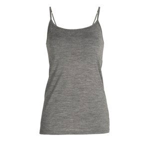 dámská merino podprsenka ICEBREAKER Wmns Siren Bra Cami, Gritstone Heather velikost: L