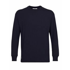 pánská mikina ICEBREAKER Mens Dalston LS Sweatshirt, Midnight Navy velikost: M