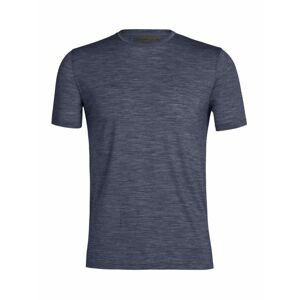 pánské merino triko krátký rukáv ICEBREAKER Mens Sphere II SS Tee, Midnight Navy Heather velikost: L