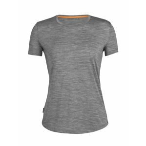 dámské merino triko krátký rukáv ICEBREAKER Wmns Sphere II SS Tee, Metro Heather velikost: XL