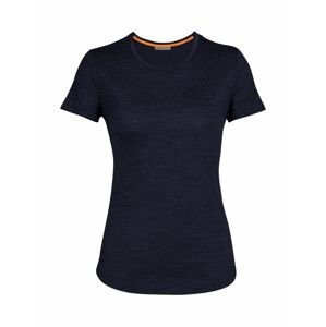 Dámské merino triko krátký rukáv ICEBREAKER Wmns Sphere II SS Tee, Midnight Navy Heather velikost: M