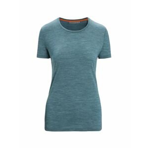 ICEBREAKER Wmns Sphere II SS Tee, Green Glory Heather velikost: L