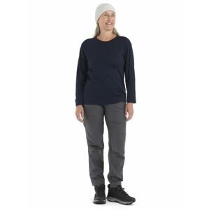 ICEBREAKER Wmns Granary LS Tee, Midnight Navy velikost: XS