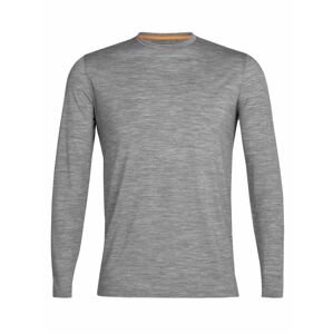 pánské merino triko dlouhý rukáv ICEBREAKER Mens Sphere II LS Tee, Metro Heather velikost: M