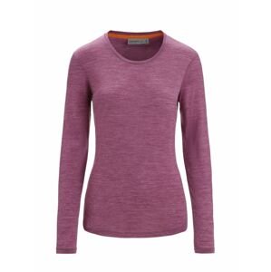 ICEBREAKER Wmns Sphere II LS Tee, Go Berry Heather velikost: S