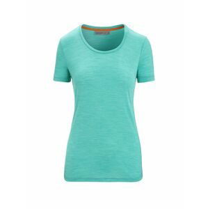 ICEBREAKER Wmns Sphere II SS Scoop Tee, Fresh Heather velikost: L