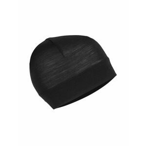 merino čepice ICEBREAKER Adult Cool-Lite Flexi Beanie, Black velikost: OS (UNI)