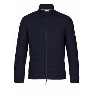 Pánská bunda ICEBREAKER Mens MerinoLoft™ Jacket, Midnight Navy velikost: M