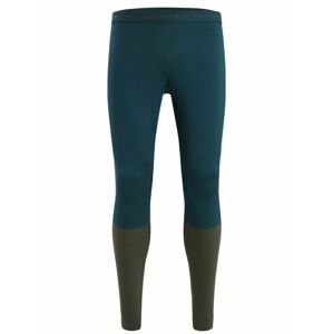 ICEBREAKER Mens 200 ZoneKnit™ Leggings, Green Glory/Loden velikost: L