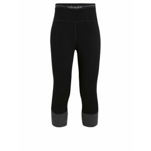 ICEBREAKER Wmns Merino ZoneKnit 260 Legless, Black/Jet Heather velikost: L