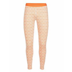 dámské spodky ICEBREAKER Wmns 250 Vertex Leggings Alpine Geo, Snow/Flash/J velikost: L