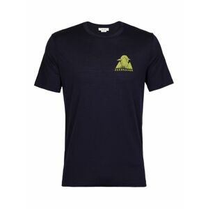 pánské triko krátký rukáv ICEBREAKER Mens Tech Lite II SS Tee Alp Ascension, Midnight Navy velikost: L