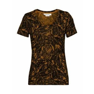 dámské triko krátký rukáv ICEBREAKER Wmns Tech Lite II SS Scoop Tee Native Ferns, Clove/Aop velikost: XS