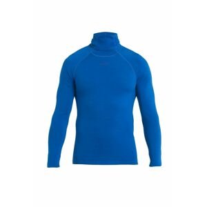 ICEBREAKER Mens Merino LS Roll Neck, Lazurite velikost: L