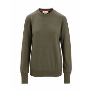 Dámská merino mikina ICEBREAKER Wmns Central II LS Sweatshirt, Loden velikost: M