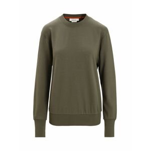 Dámská merino mikina ICEBREAKER Wmns Central II LS Sweatshirt, Loden velikost: S