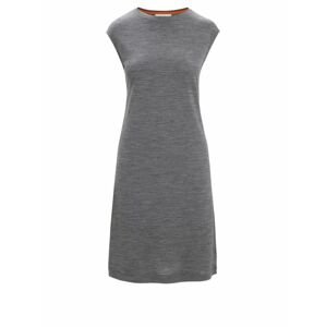 ICEBREAKER Wmns Granary Sleeveless Dress, Gritstone Heather velikost: L