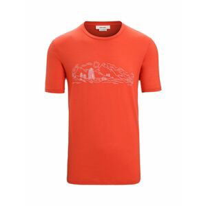 ICEBREAKER Mens Tech Lite II SS Tee Nature Sprint, Vibrant Earth velikost: L