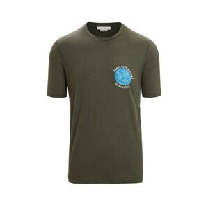 ICEBREAKER Mens Tech Lite II SS Tee icebreaker Earth, Loden velikost: L